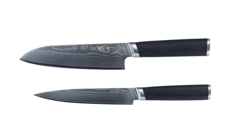 2-częściowy Zestaw Noży Damasceńskich